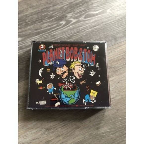 Bob And Tom " Planet Bob & Tom " Comedy 2xCD 73  1995 w/ Booklet Q-95 WFBQ - Picture 1 of 9